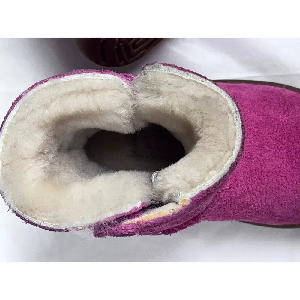 UGG AUSTRALIA TODDLER BOOTS SZ.02/03 S/N10960891 Baby Girl Pink Ugg
